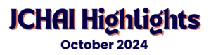 Banner:
JCHAI Highlights
October 2024